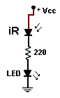 diagrama del probador simple de controles remotos